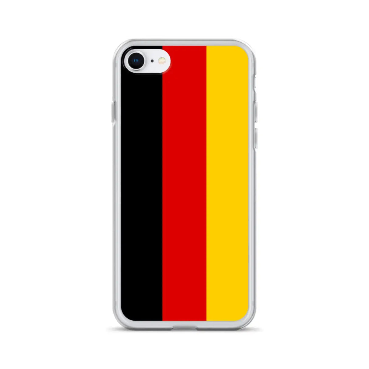 Coque iphone drapeau allemagne souple antichoc transparente