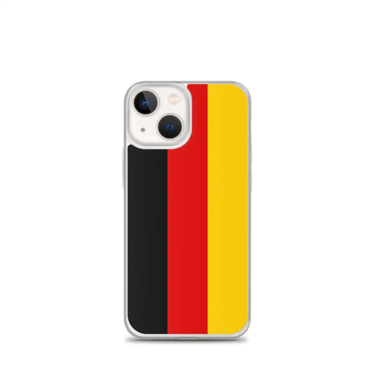 Coque iphone drapeau allemagne souple antichoc transparente