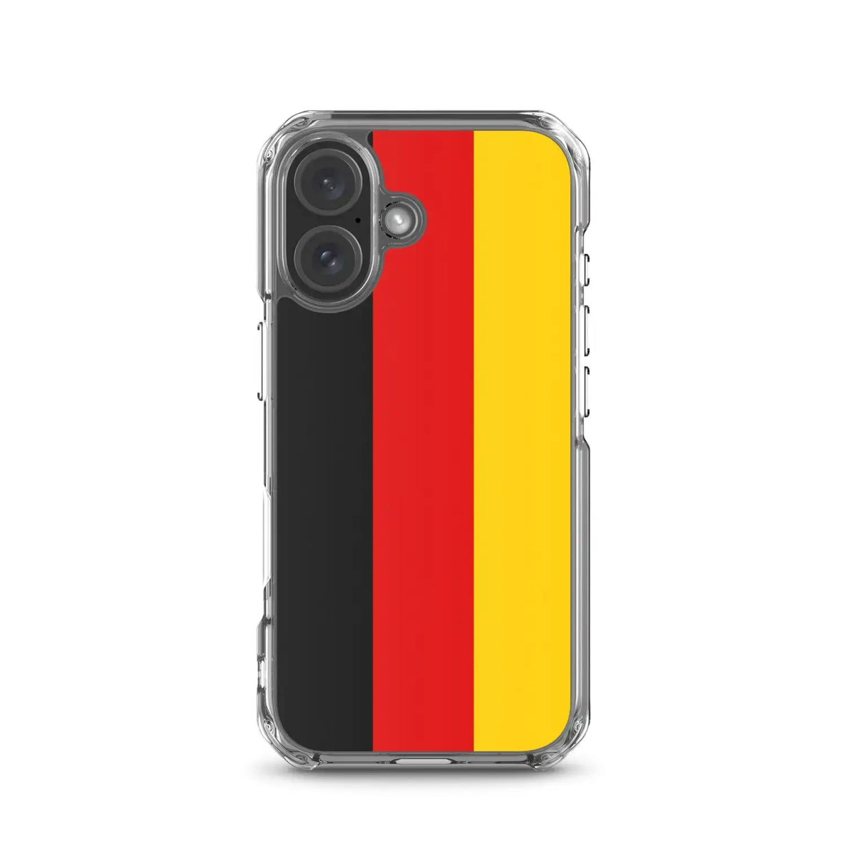 Coque iphone drapeau allemagne souple antichoc transparente