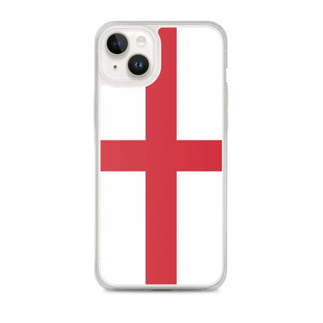 Coque iphone drapeau angleterre souple antichoc transparente