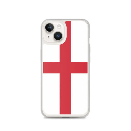 Coque iphone drapeau angleterre souple antichoc transparente