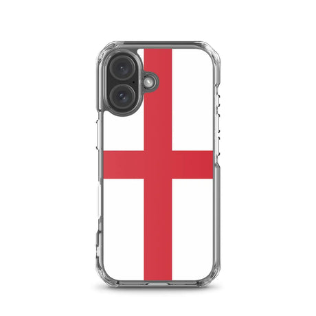 Coque iphone drapeau angleterre souple antichoc transparente