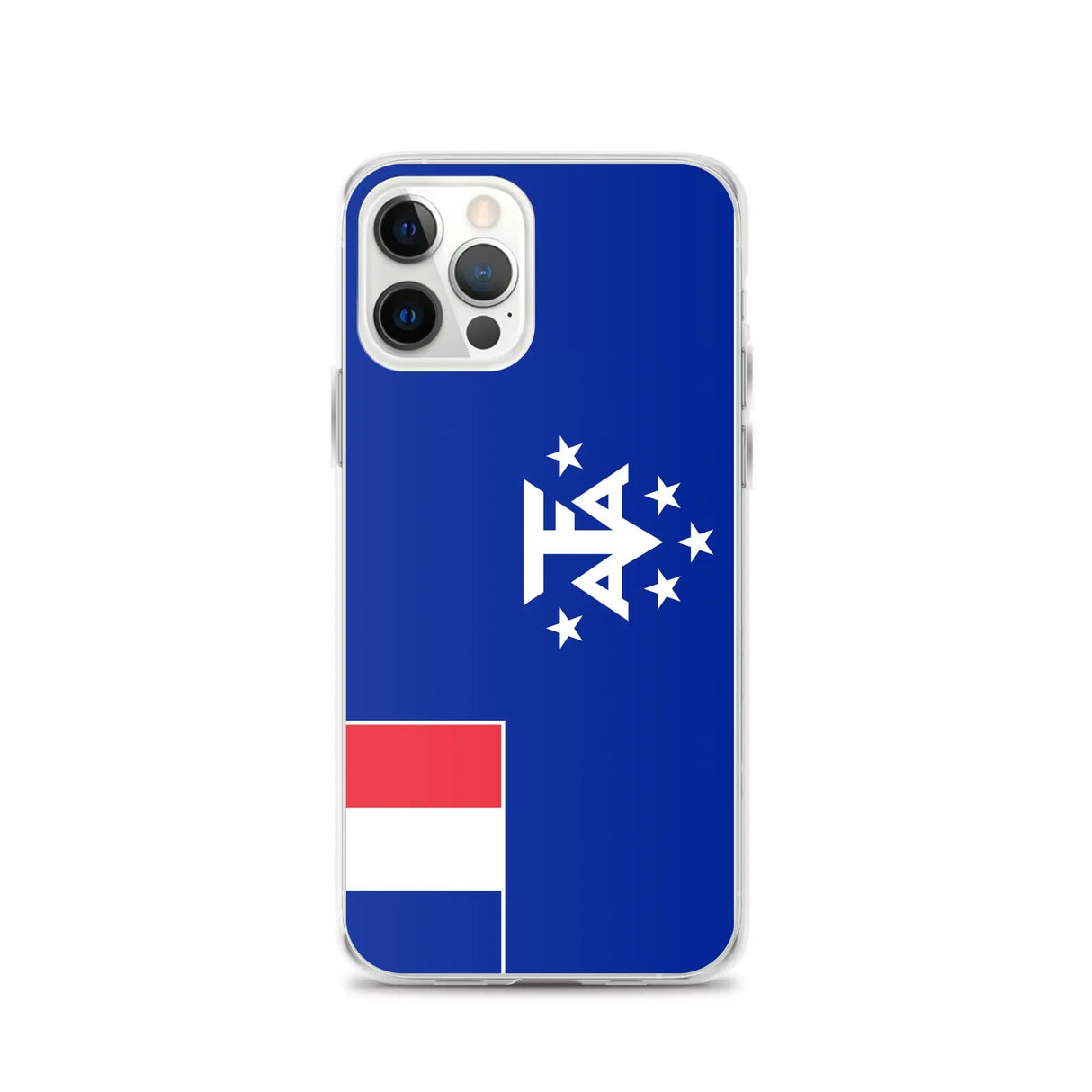 Coque iphone drapeau antarctique française souple antichoc