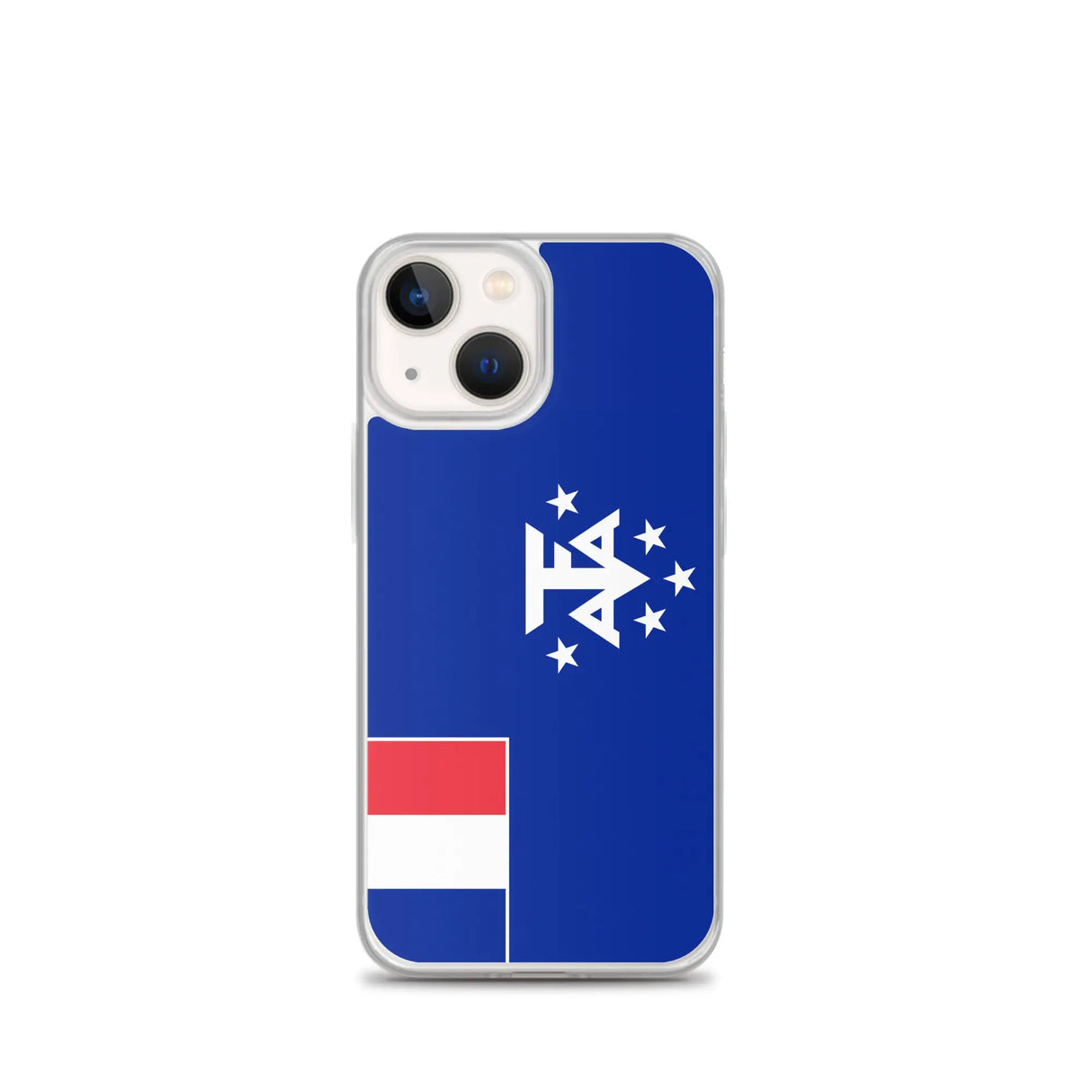 Coque iphone drapeau antarctique française souple antichoc
