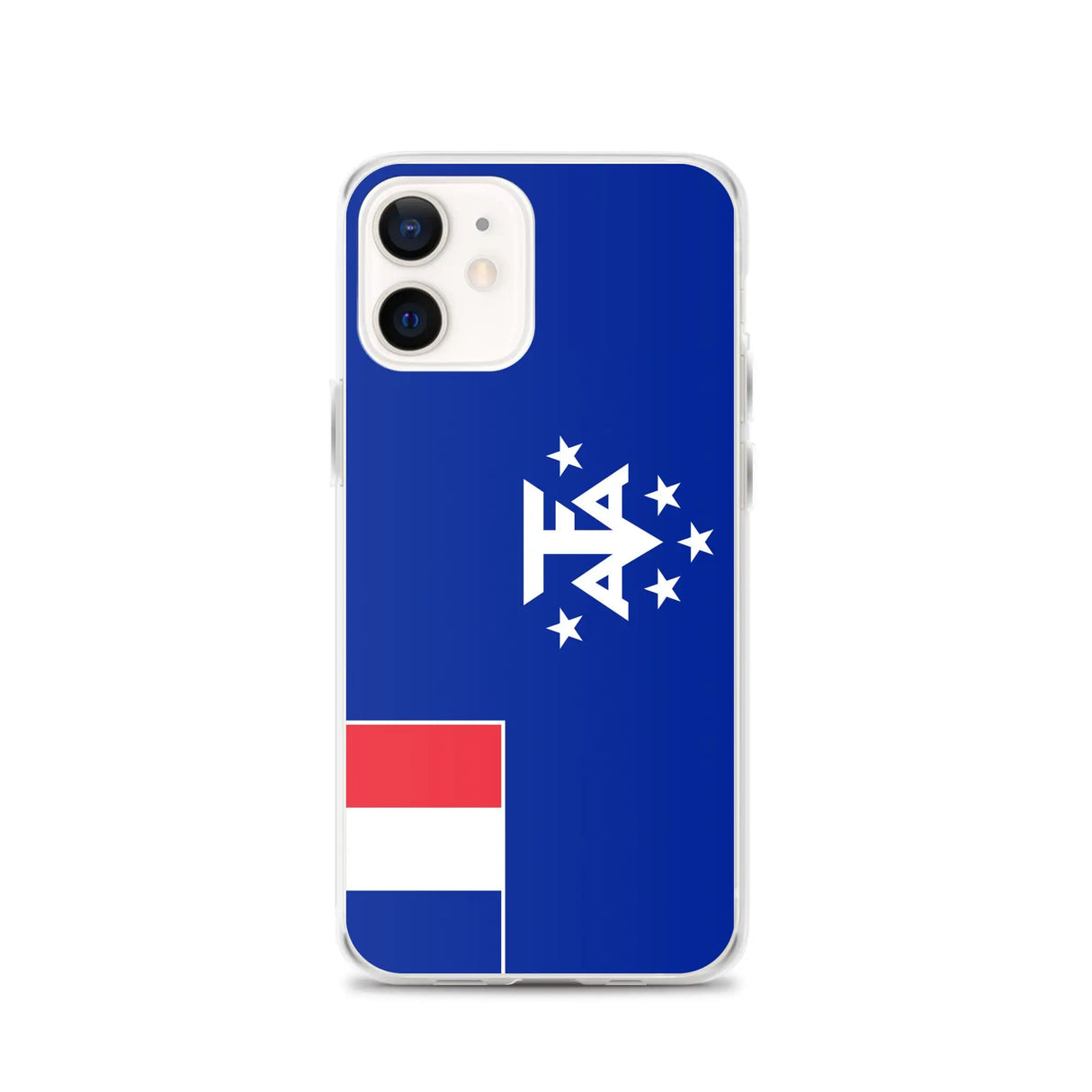 Coque iphone drapeau antarctique française souple antichoc