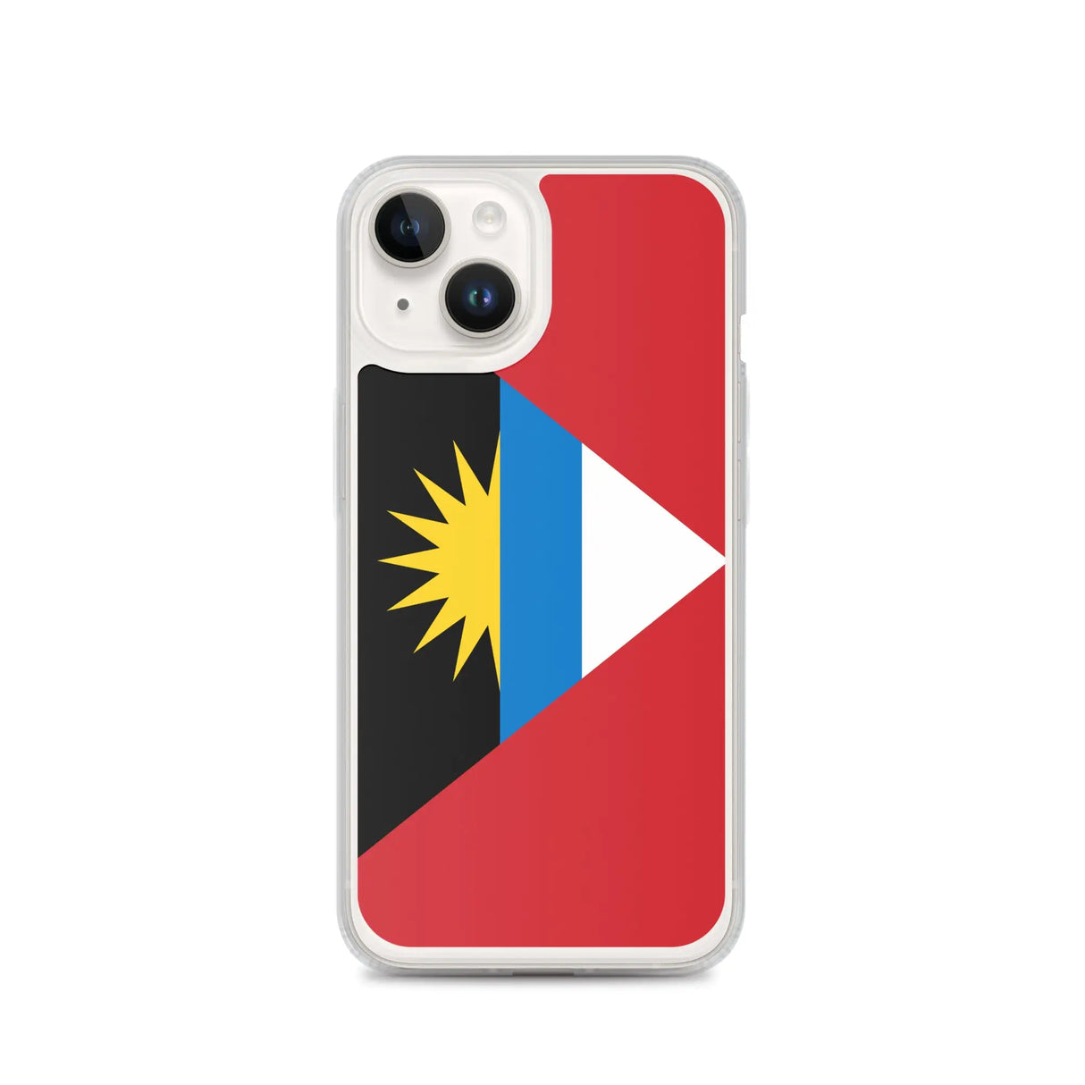 Coque iphone drapeau antigua-et-barbuda souple antichoc