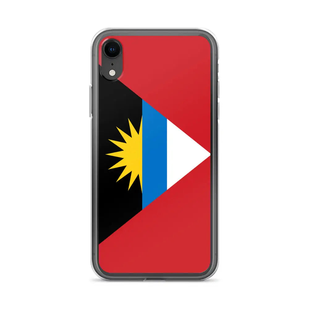 Coque iphone drapeau antigua-et-barbuda souple antichoc