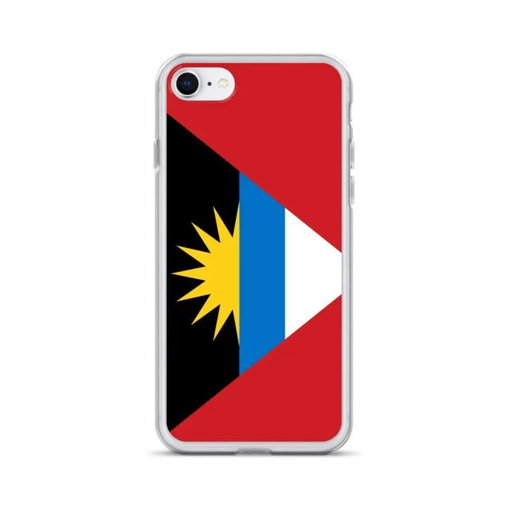 Coque iphone drapeau antigua-et-barbuda souple antichoc