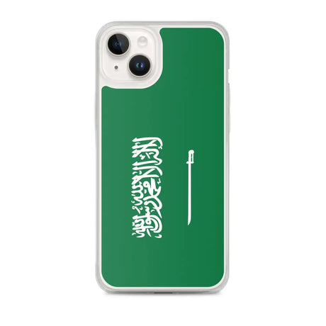 Coque iphone drapeau arabie saoudite souple antichoc