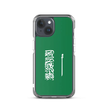 Coque iphone drapeau arabie saoudite souple antichoc