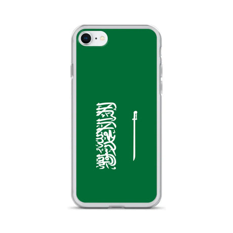 Coque iphone drapeau arabie saoudite souple antichoc