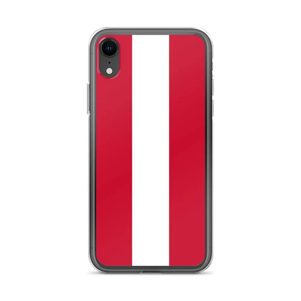 Coque iphone drapeau autriche souple résistante antichoc