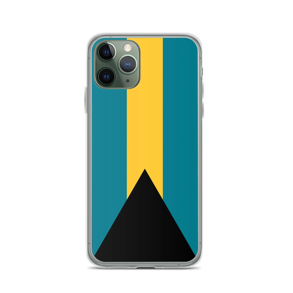 Coque iphone drapeau bahamas souple antichoc transparente