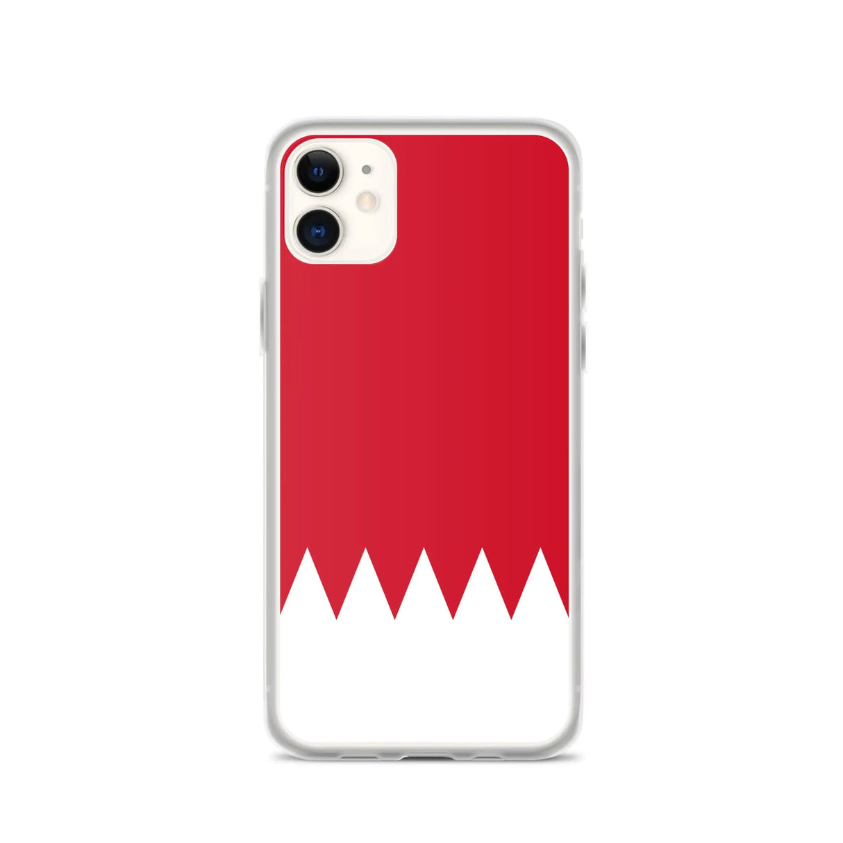 Coque iphone drapeau bahreïn souple antichoc transparente