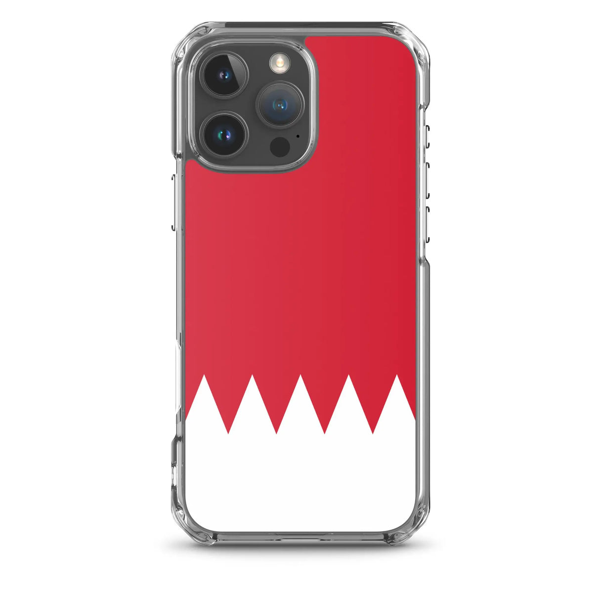 Coque iphone drapeau bahreïn souple antichoc transparente