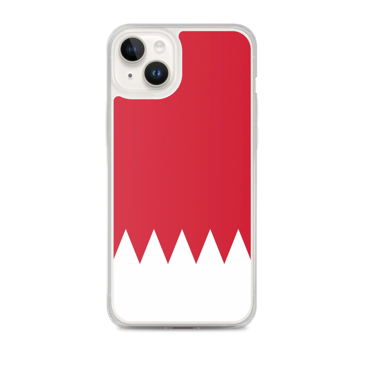Coque iphone drapeau bahreïn souple antichoc transparente