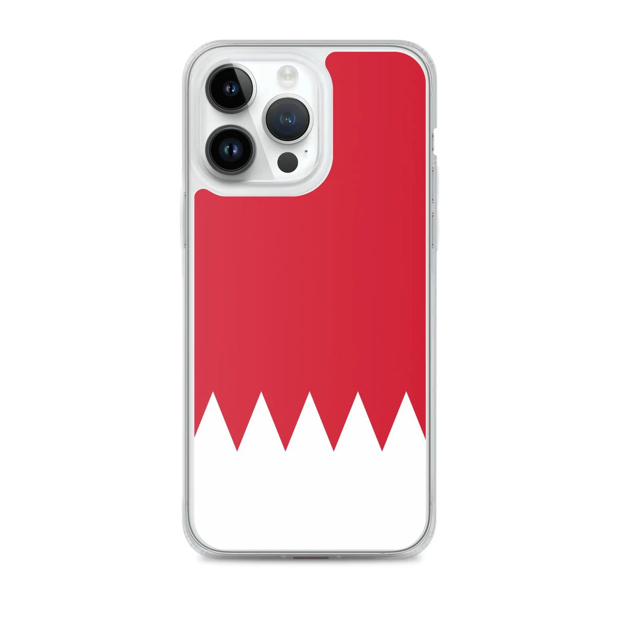 Coque iphone drapeau bahreïn souple antichoc transparente