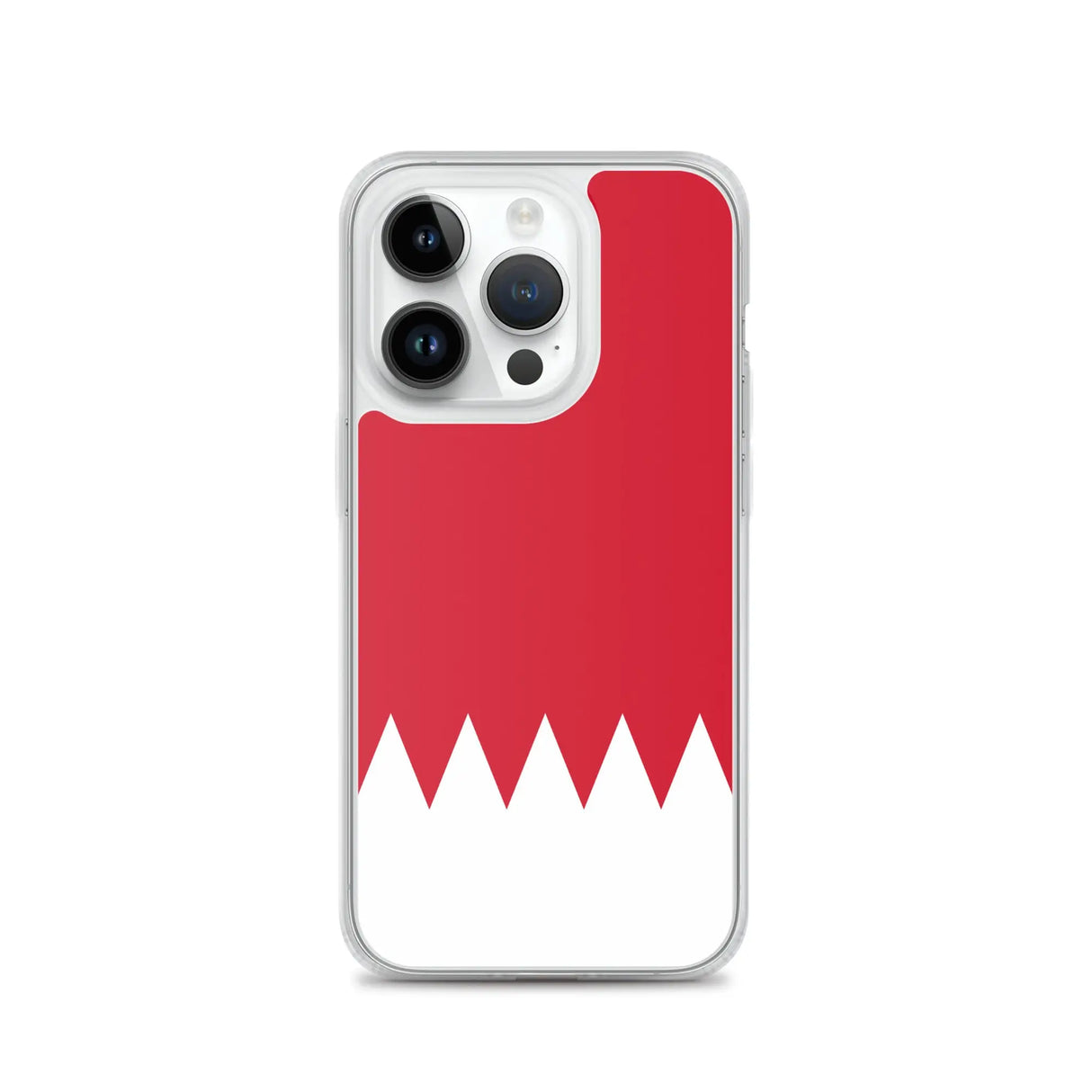 Coque iphone drapeau bahreïn souple antichoc transparente
