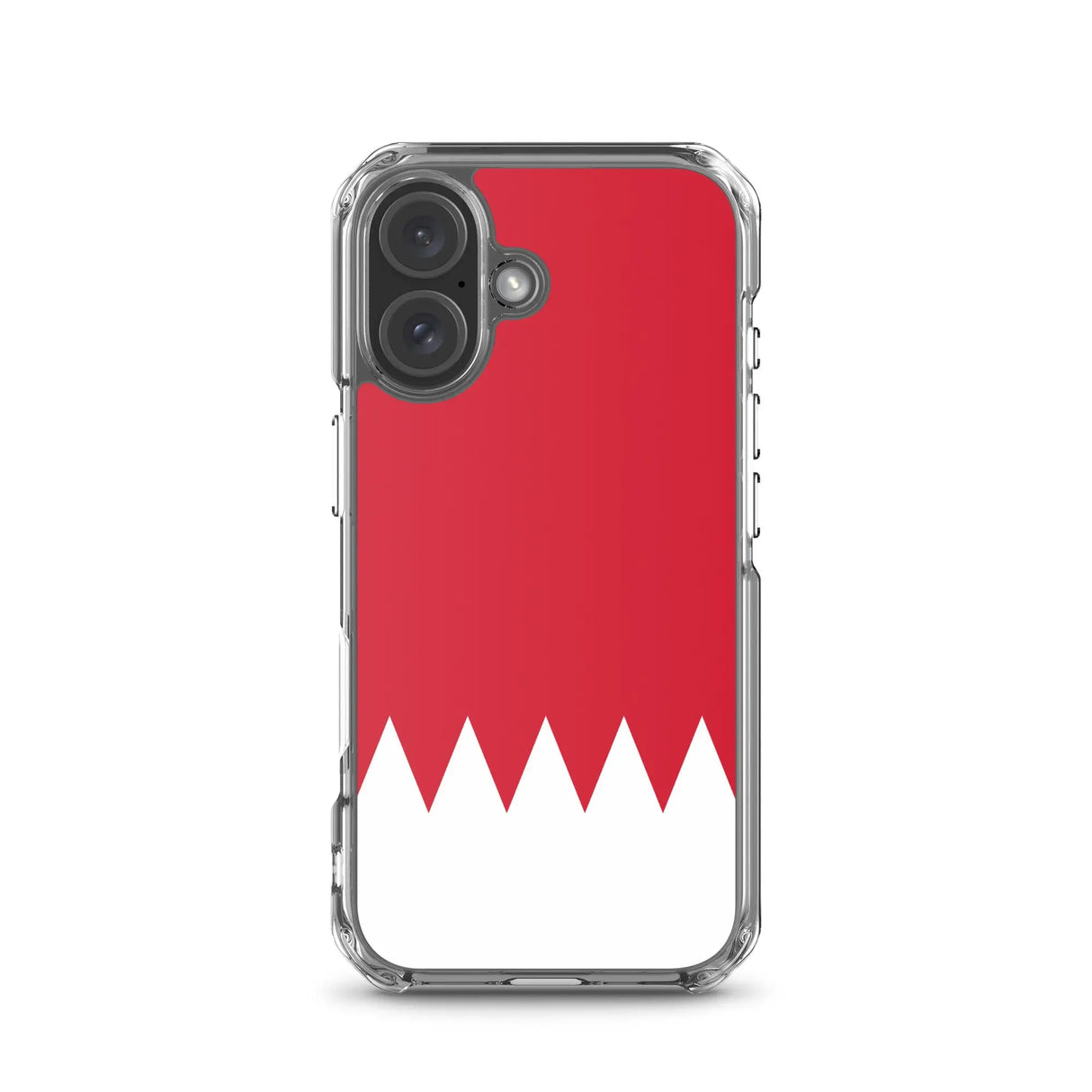 Coque iphone drapeau bahreïn souple antichoc transparente