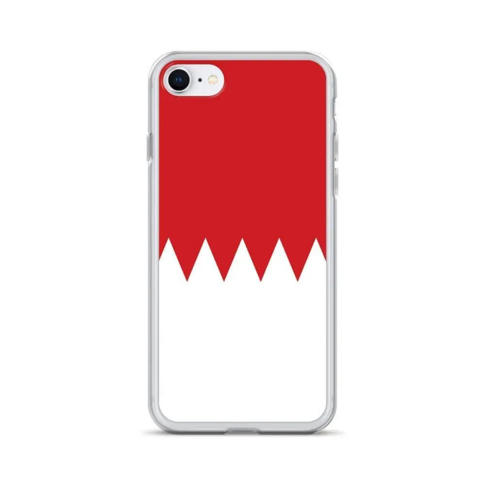 Coque iphone drapeau bahreïn souple antichoc transparente