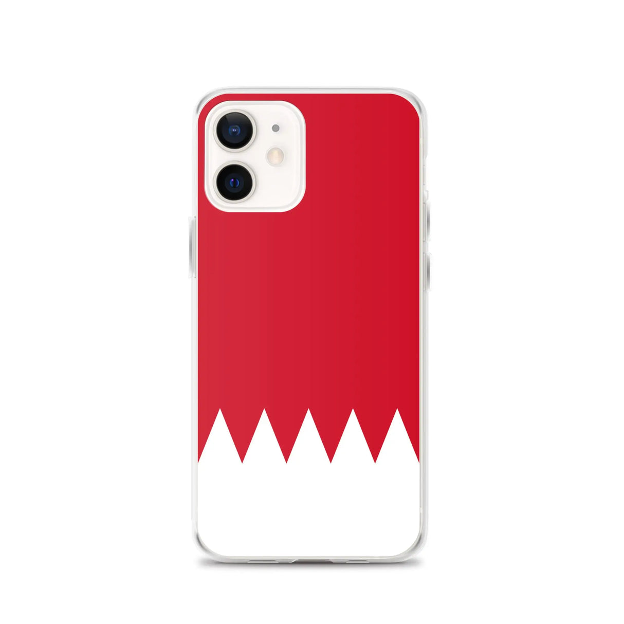 Coque iphone drapeau bahreïn souple antichoc transparente