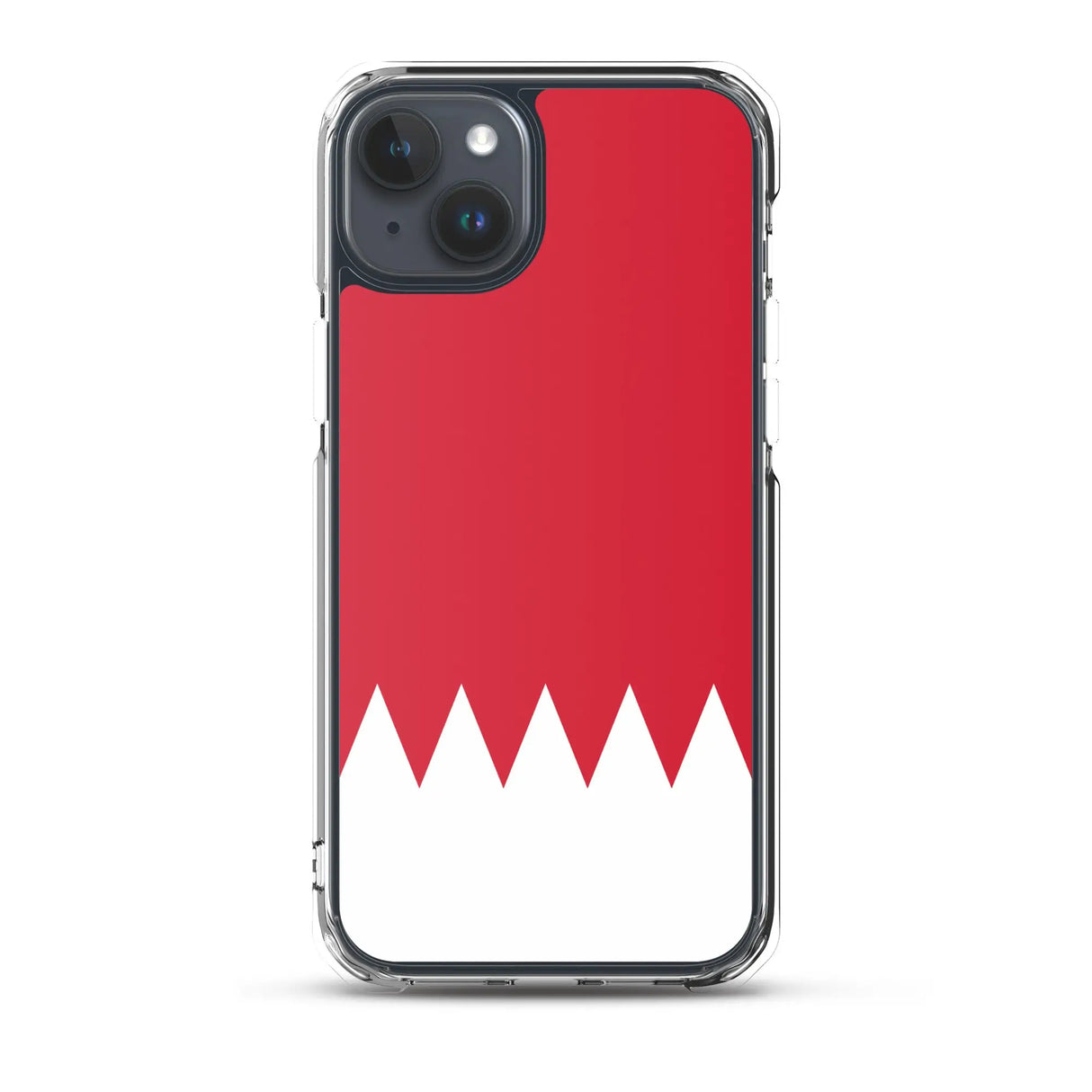 Coque iphone drapeau bahreïn souple antichoc transparente
