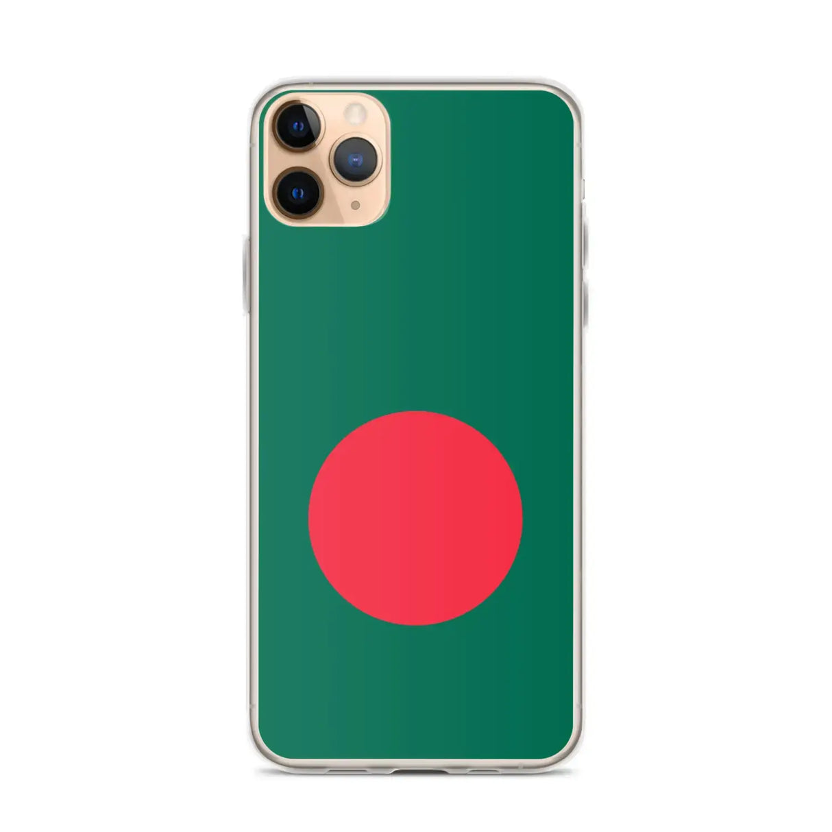 Coque iphone drapeau bangladesh souple résistante antichoc