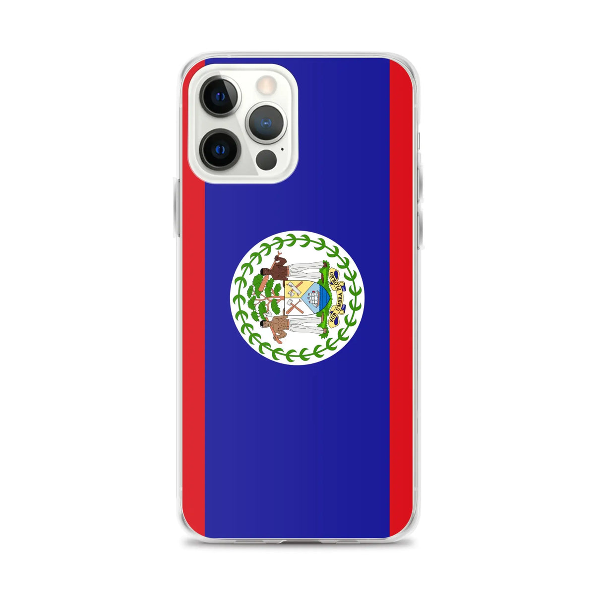 Coque iphone drapeau belize souple résistante antichoc