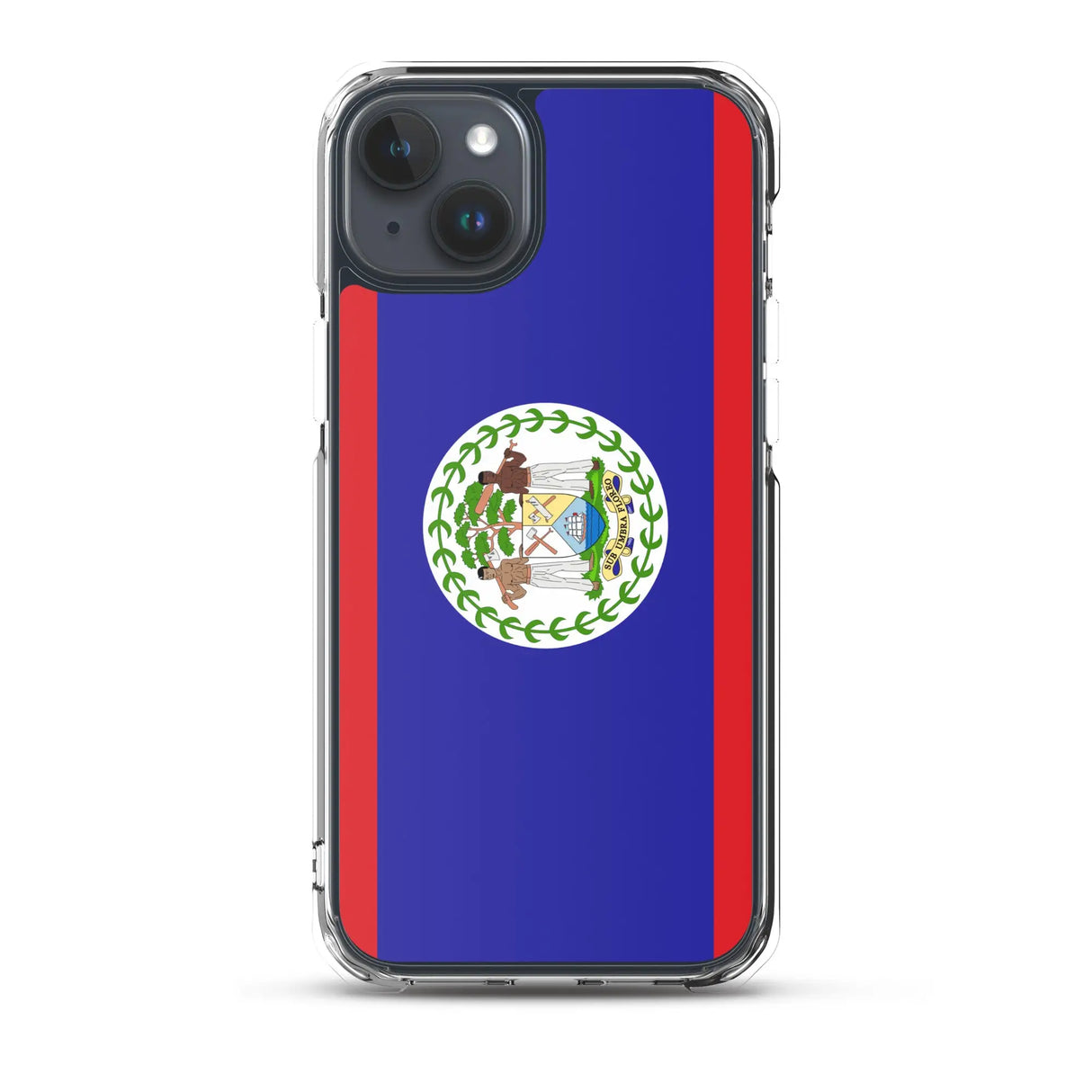Coque iphone drapeau belize souple résistante antichoc