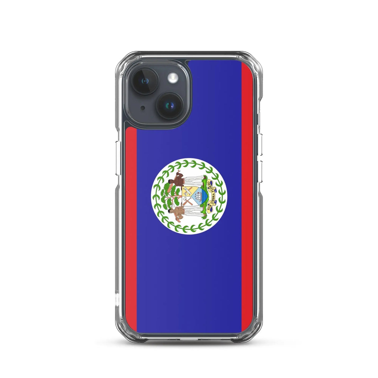 Coque iphone drapeau belize souple résistante antichoc