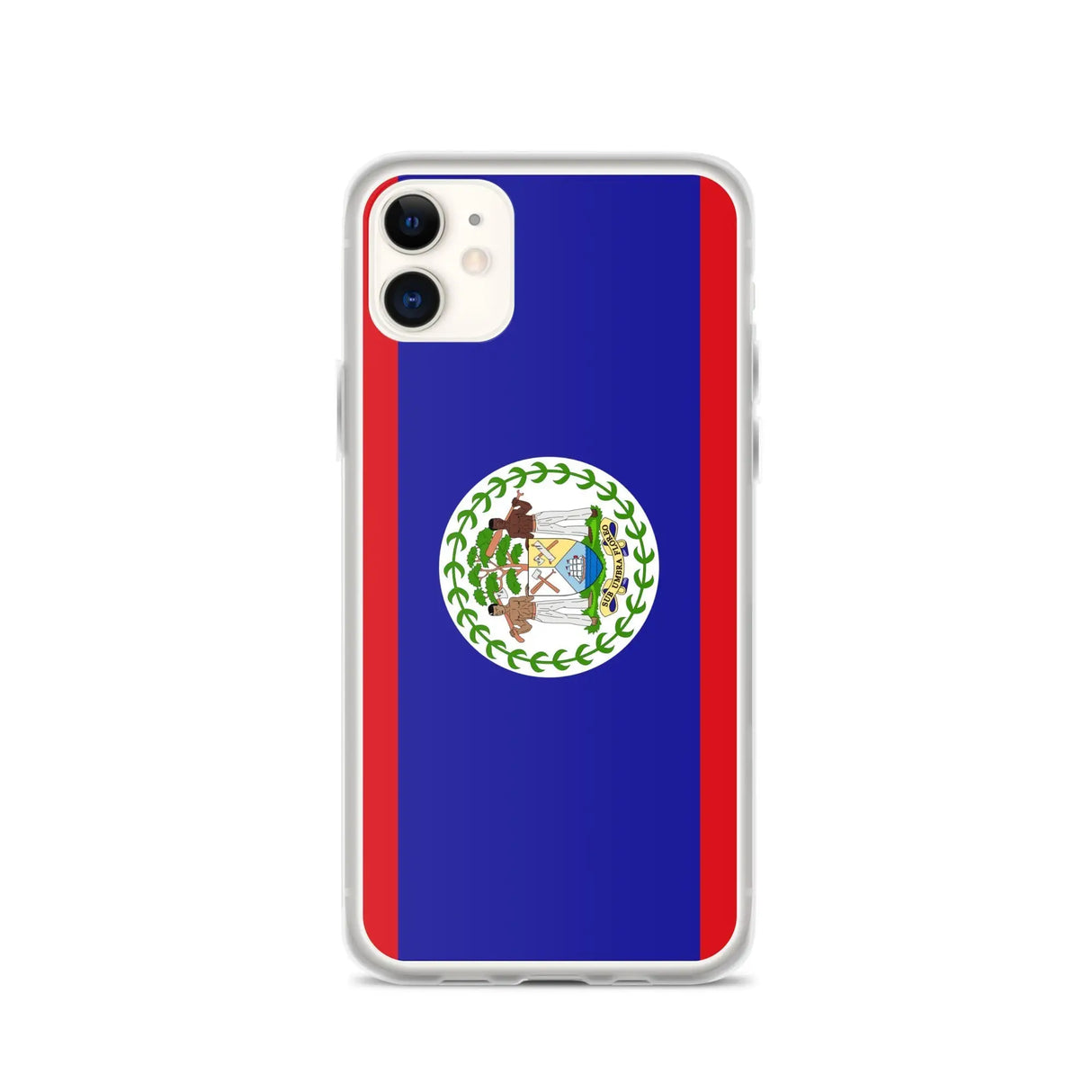 Coque iphone drapeau belize souple résistante antichoc
