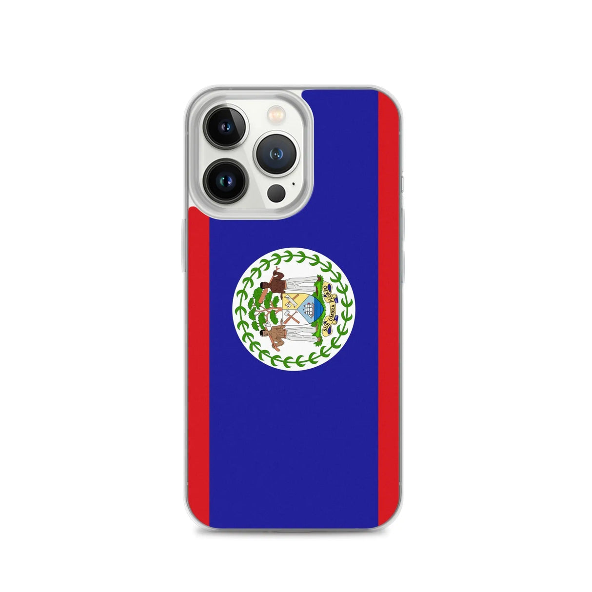 Coque iphone drapeau belize souple résistante antichoc