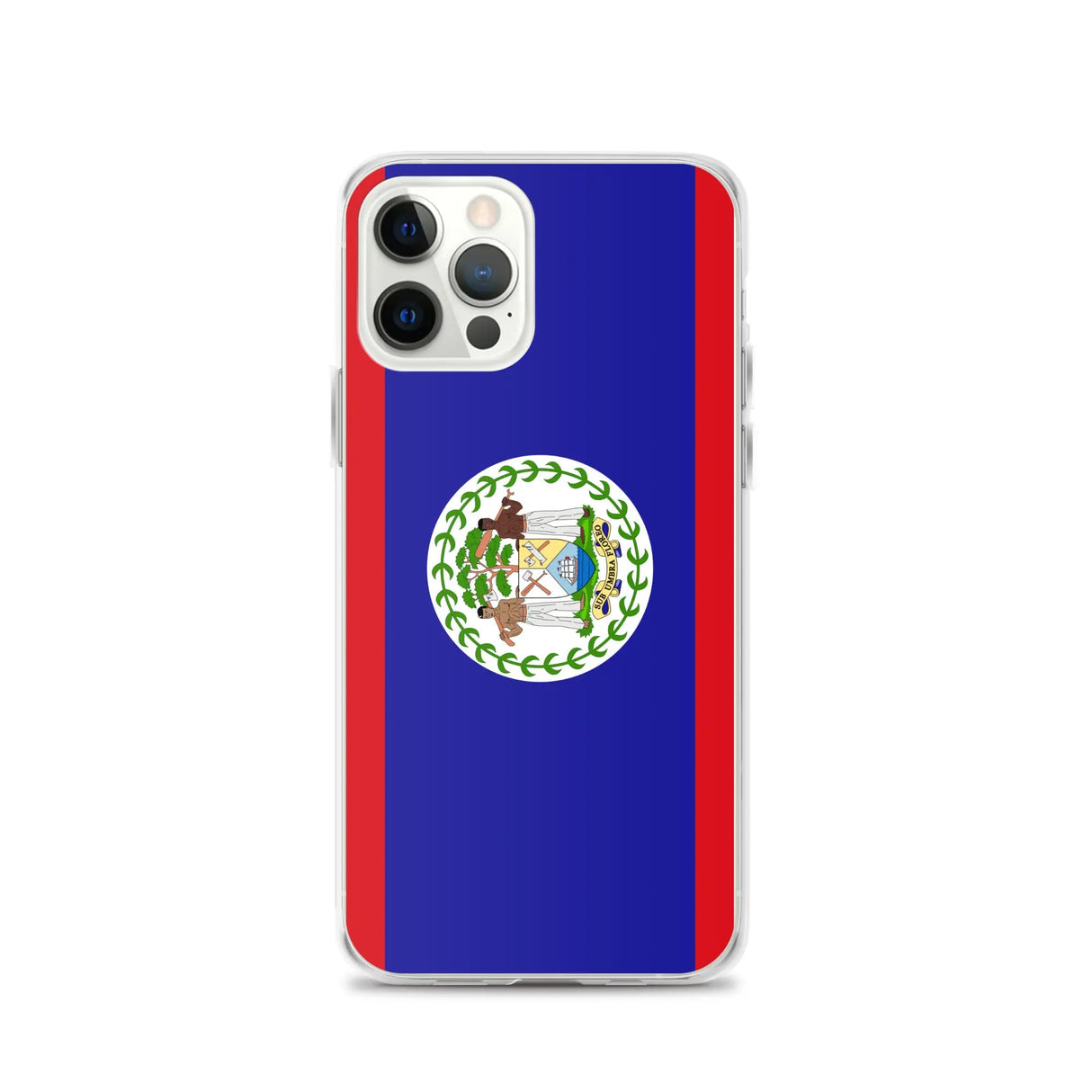 Coque iphone drapeau belize souple résistante antichoc