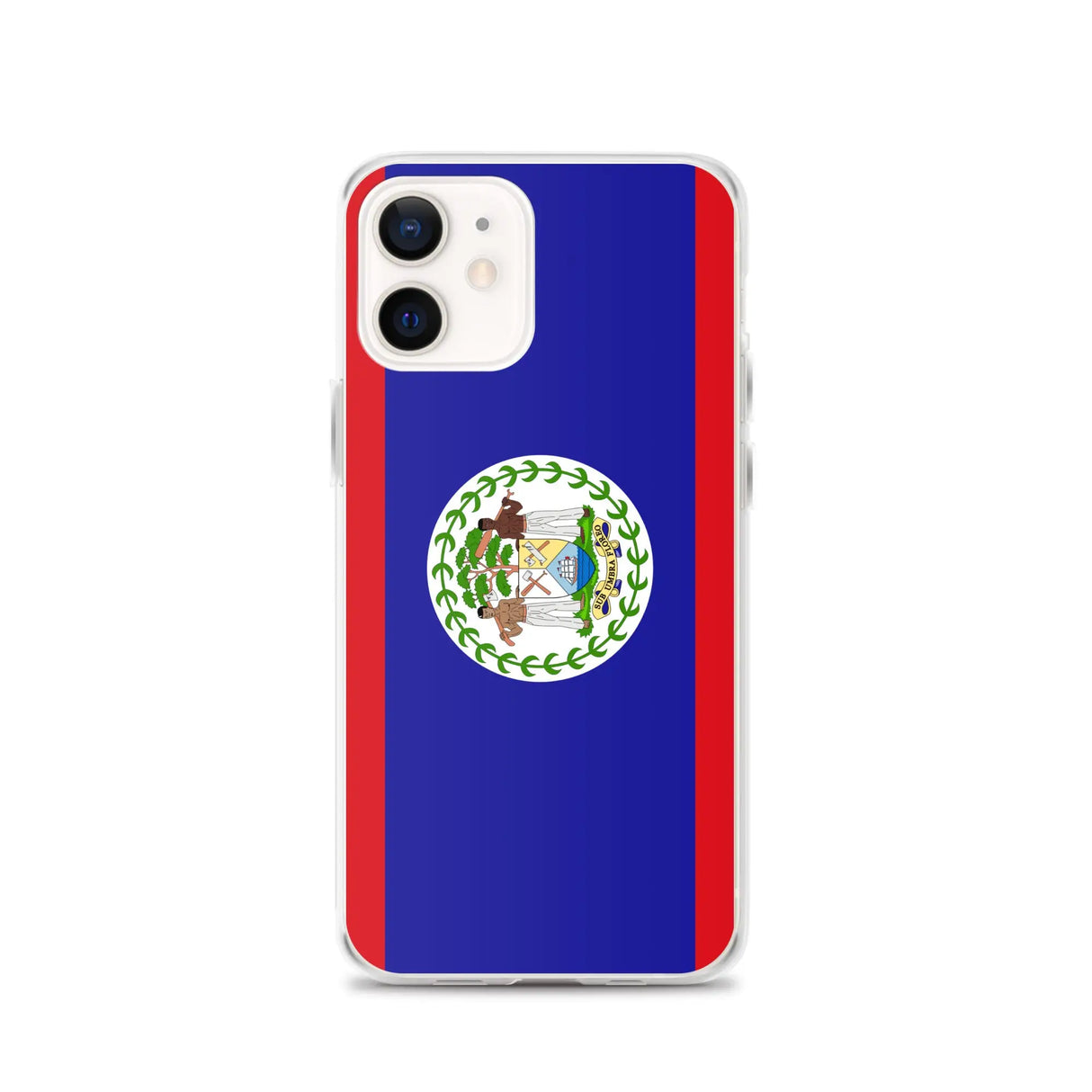Coque iphone drapeau belize souple résistante antichoc