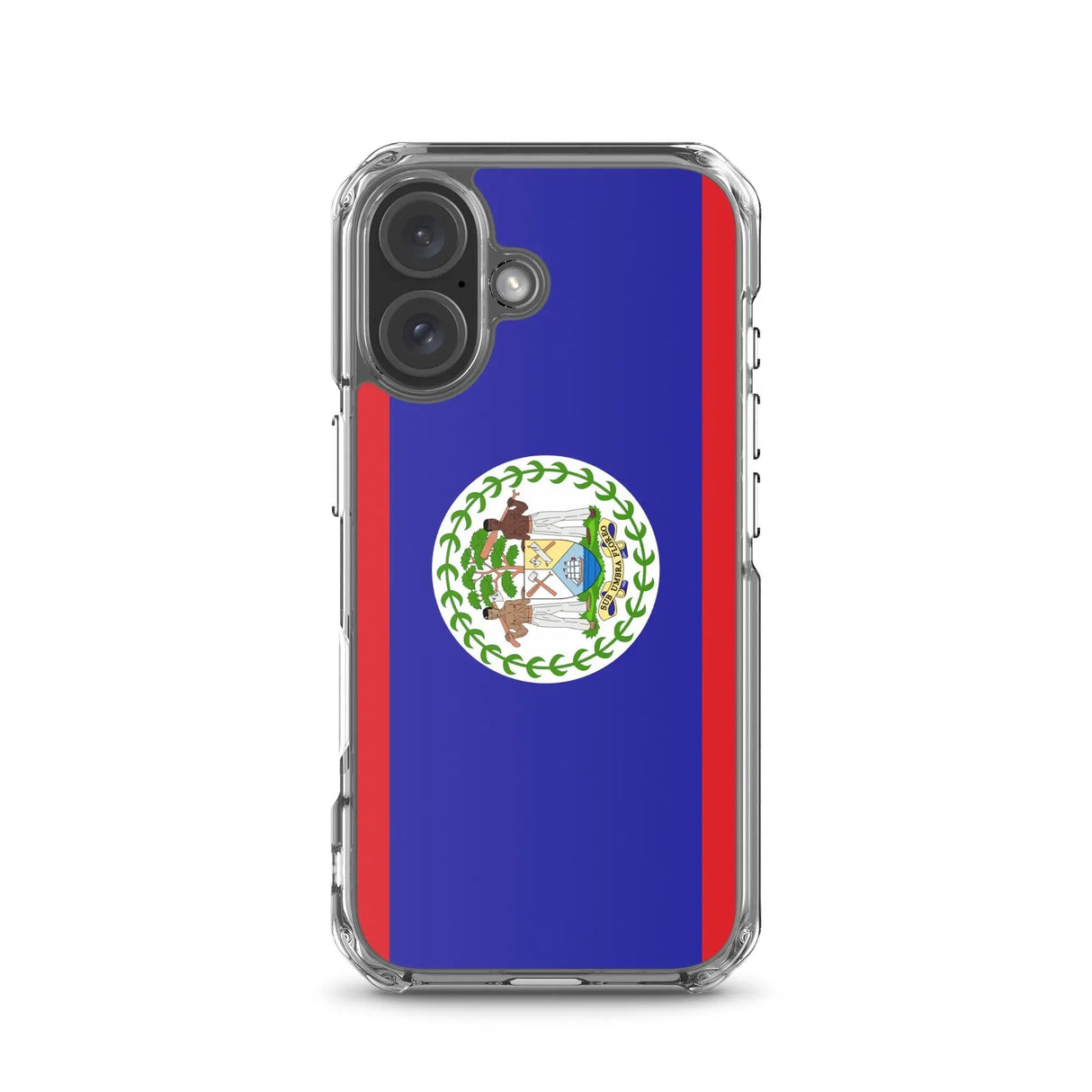 Coque iphone drapeau belize souple résistante antichoc