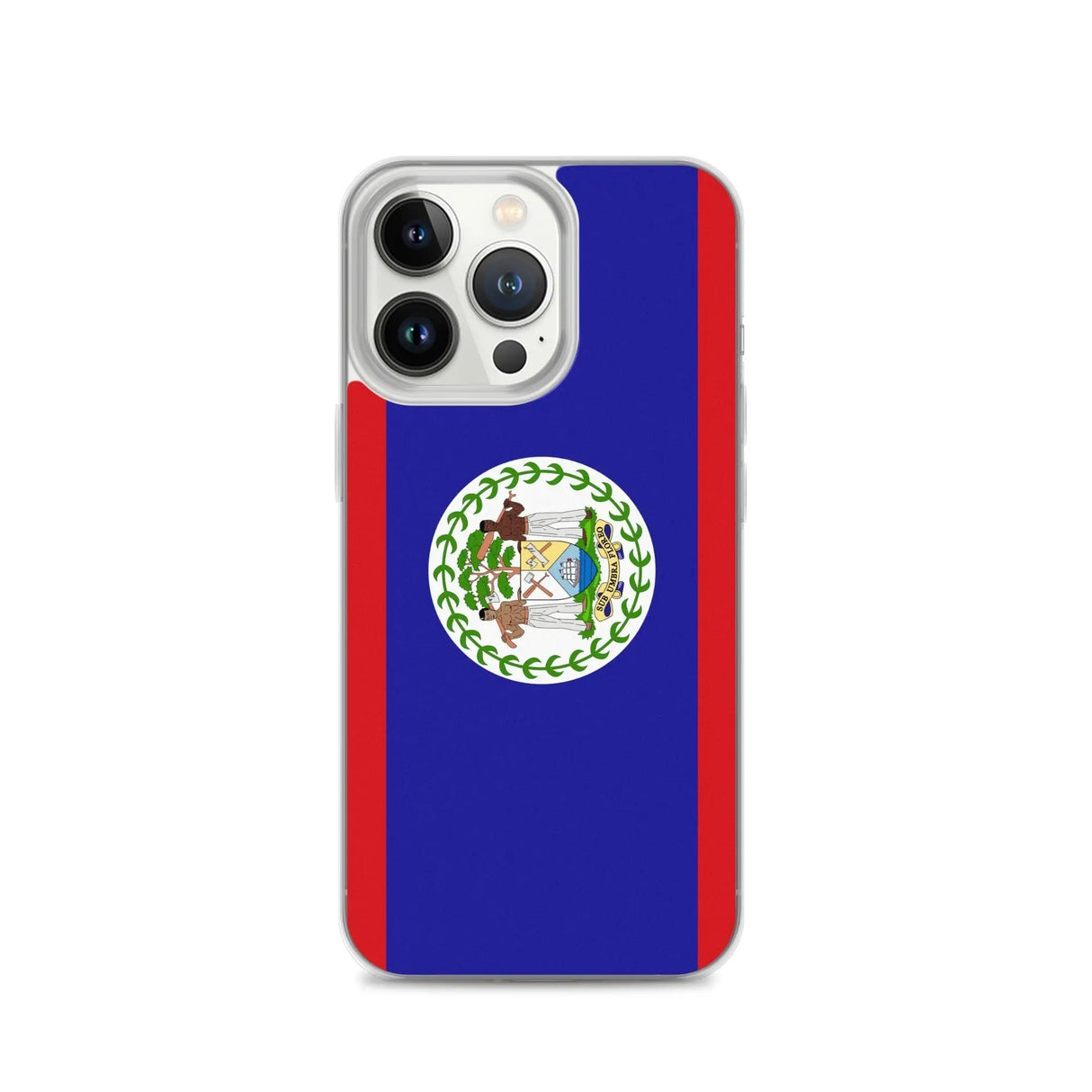Coque iphone drapeau belize souple résistante antichoc
