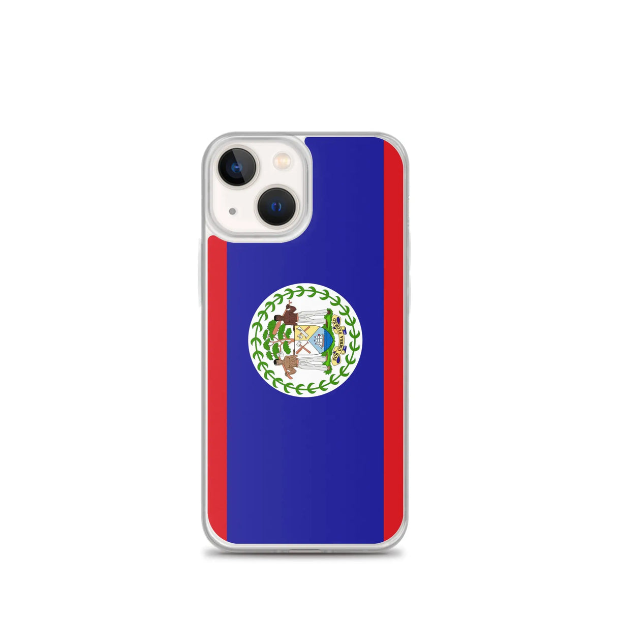 Coque iphone drapeau belize souple résistante antichoc
