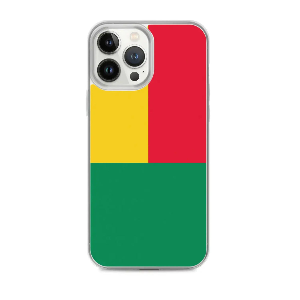 Coque iphone drapeau bénin souple résistante antichoc