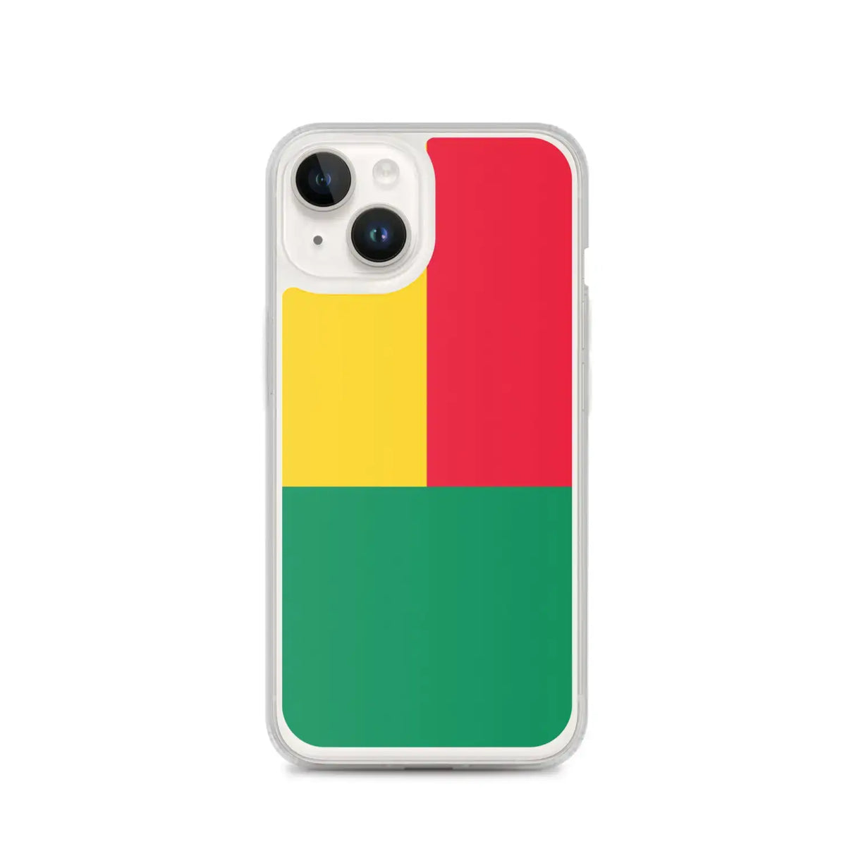 Coque iphone drapeau bénin souple résistante antichoc