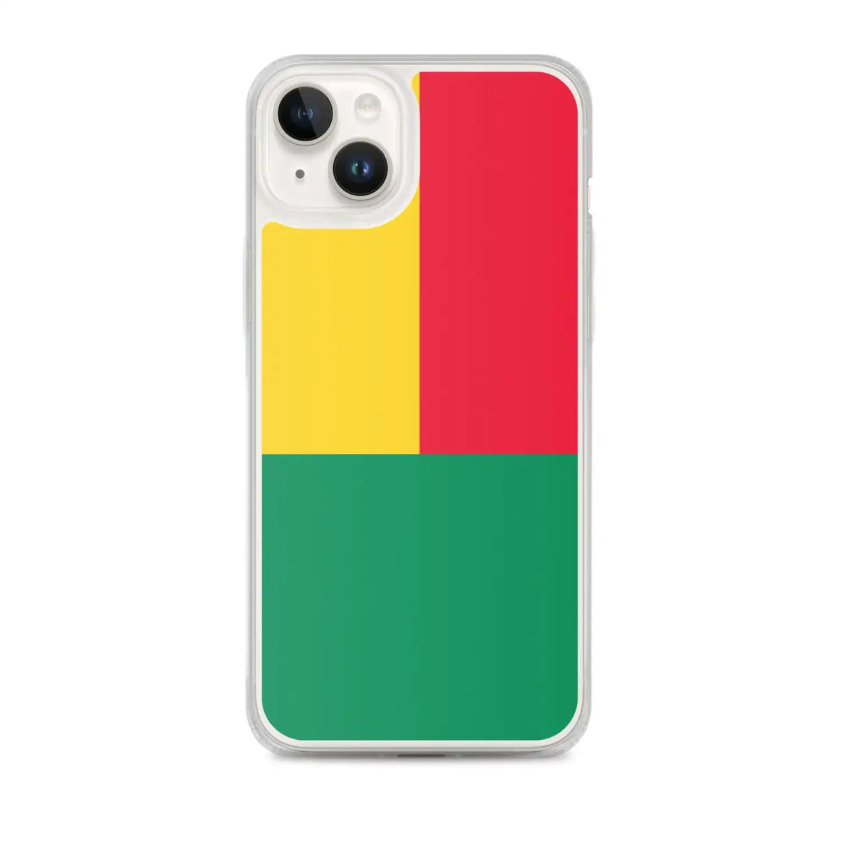 Coque iphone drapeau bénin souple résistante antichoc