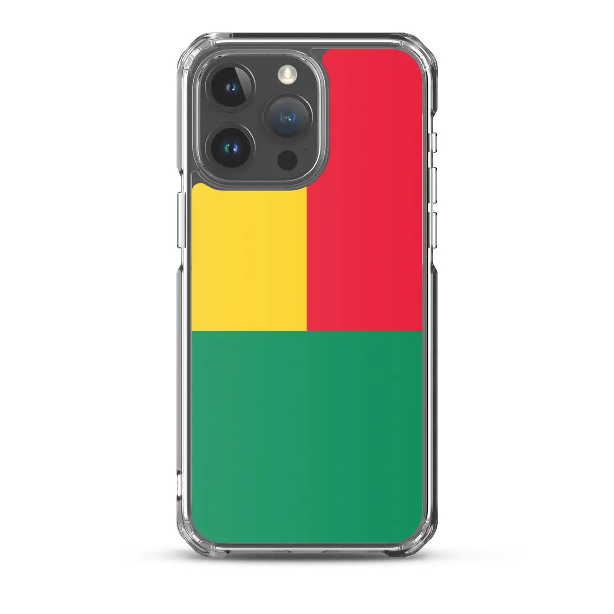 Coque iphone drapeau bénin souple résistante antichoc