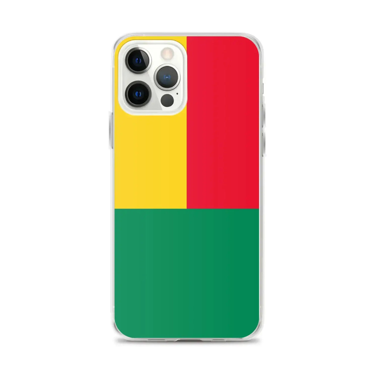 Coque iphone drapeau bénin souple résistante antichoc