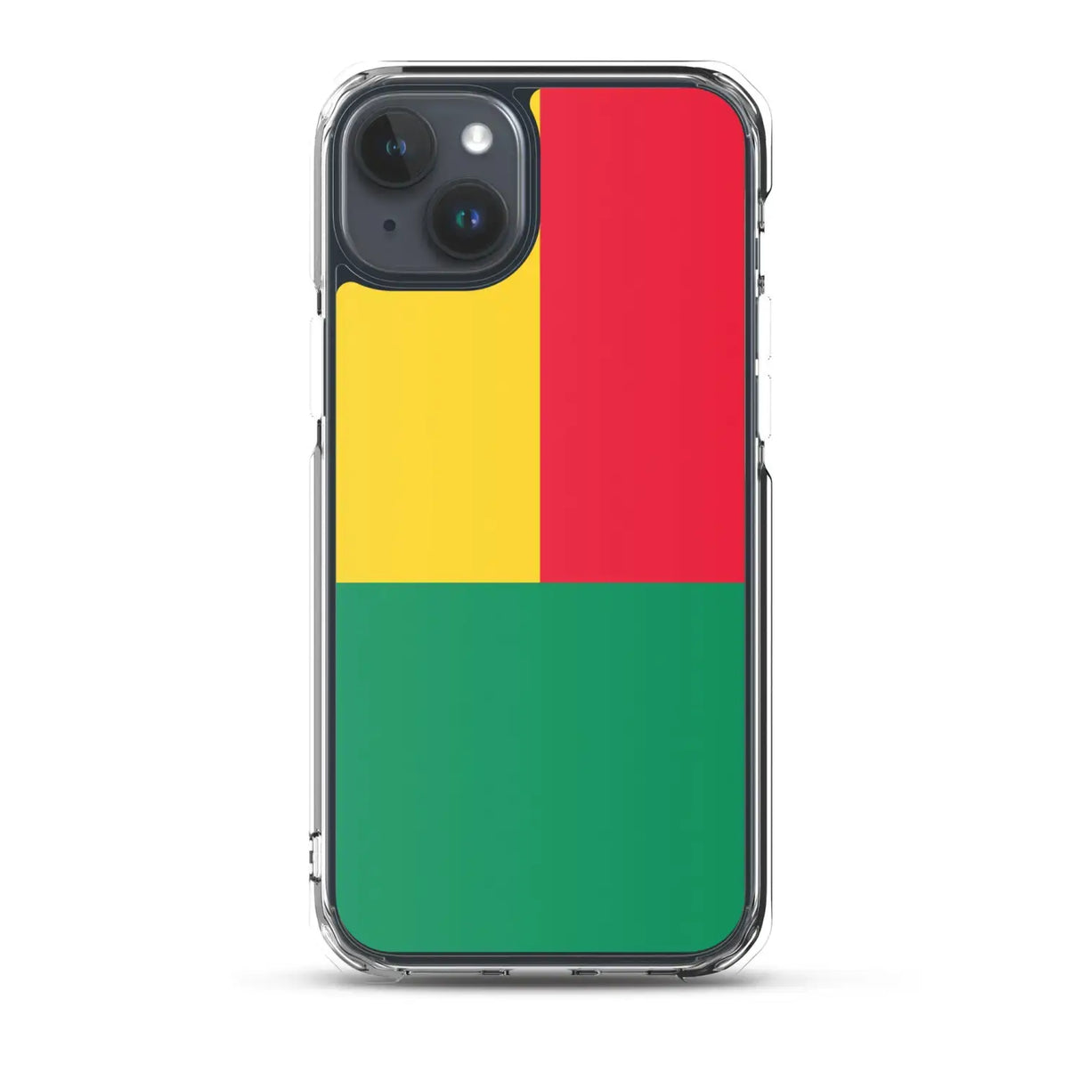 Coque iphone drapeau bénin souple résistante antichoc