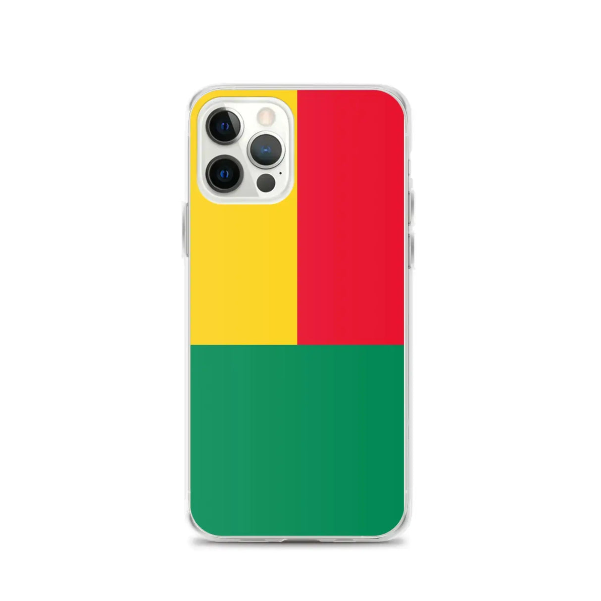 Coque iphone drapeau bénin souple résistante antichoc