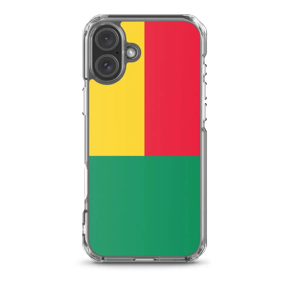Coque iphone drapeau bénin souple résistante antichoc
