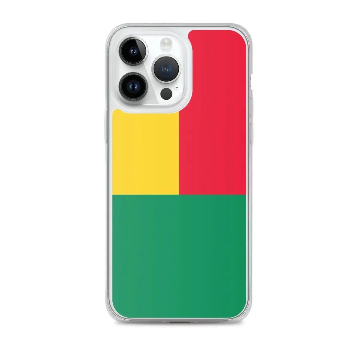 Coque iphone drapeau bénin souple résistante antichoc