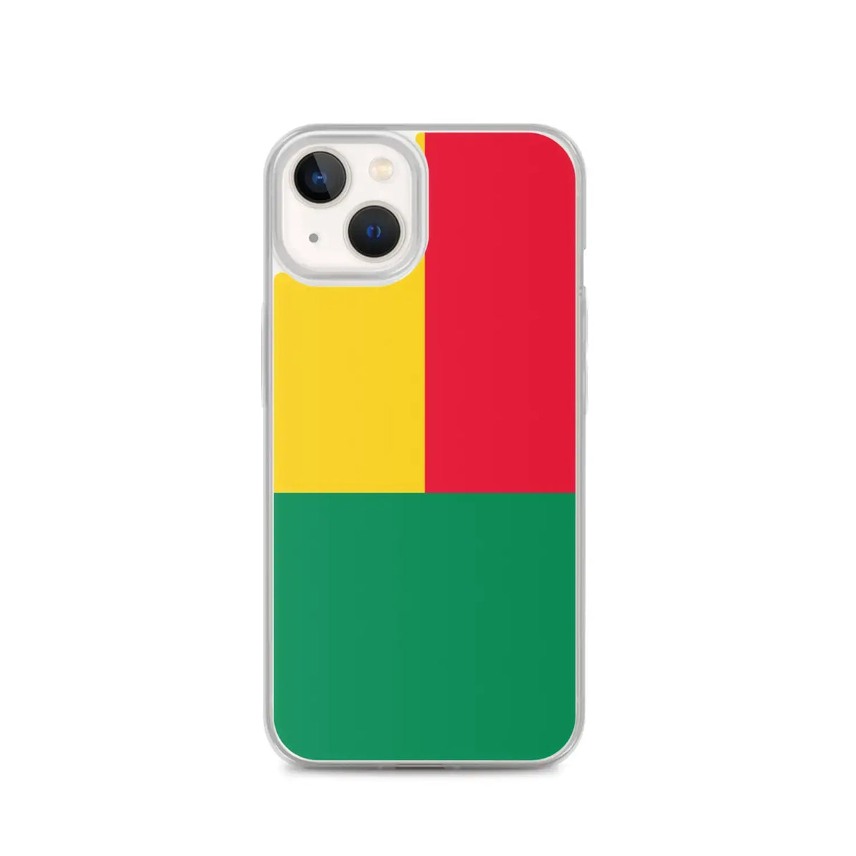 Coque iphone drapeau bénin souple résistante antichoc