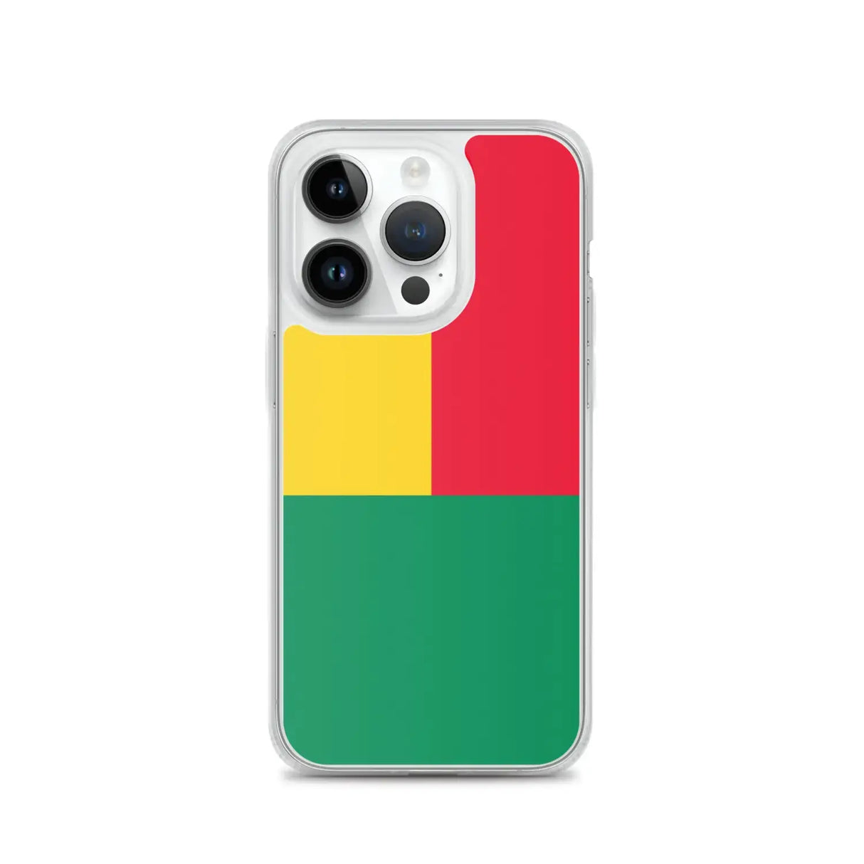 Coque iphone drapeau bénin souple résistante antichoc