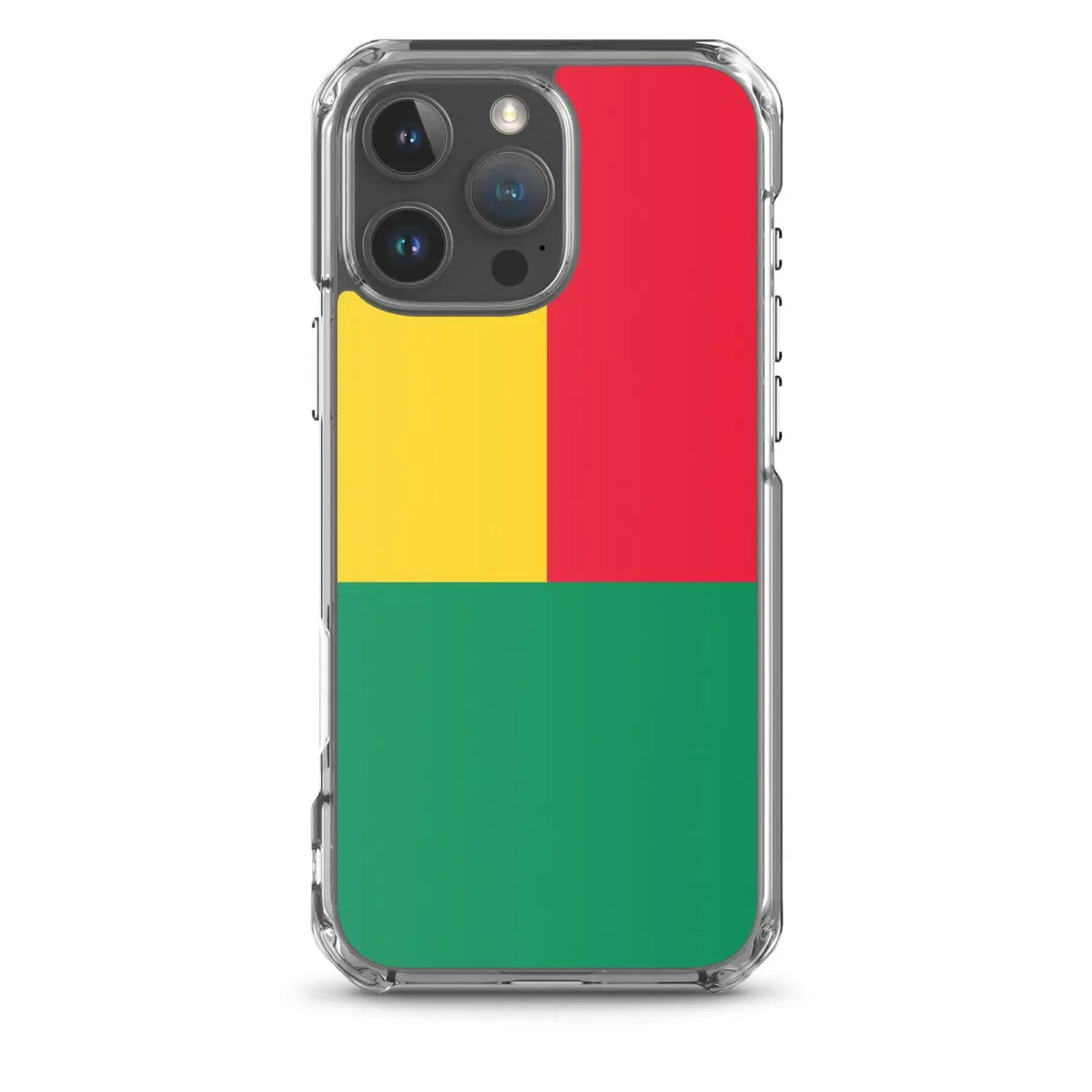 Coque iphone drapeau bénin souple résistante antichoc