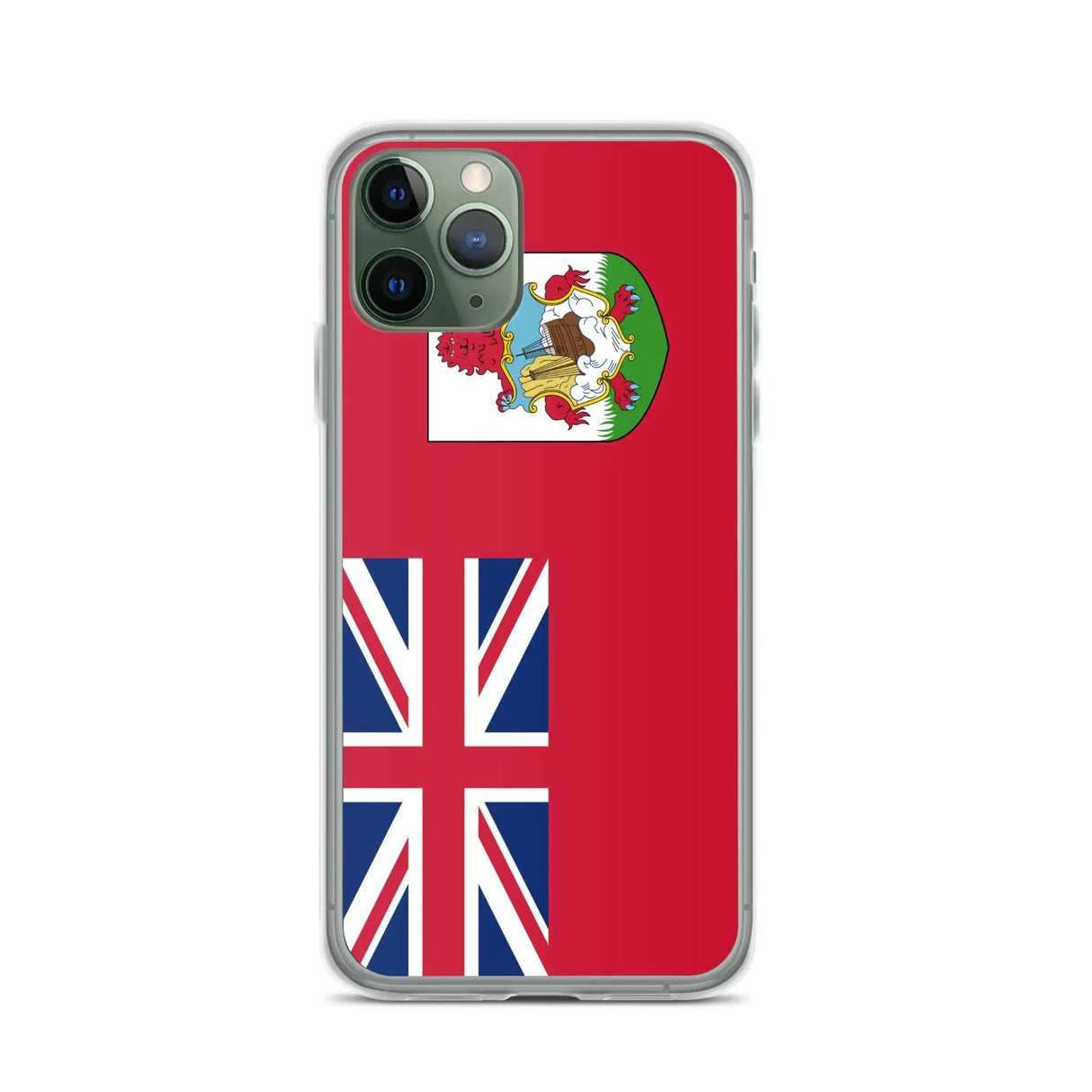 Coque iphone drapeau bermudes souple résistante antichoc